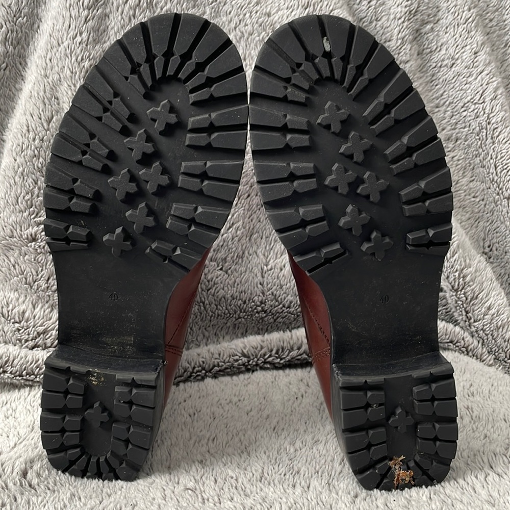 Marc by Marc Jacobs Brown Chunky Heel Boots - Picture 6 of 7